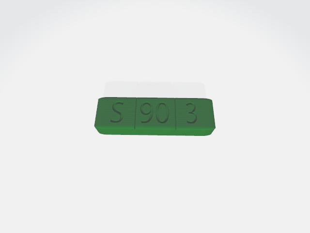 S 90 3 Hulk Green Xanax Bar
