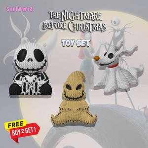 🎁 Special Offer: Buy 2 Models, Get 1 FREE! - Jack -  Oogie - Zero - Knitted Crochet