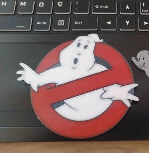 Stop Ghost Coaster - 3D STL