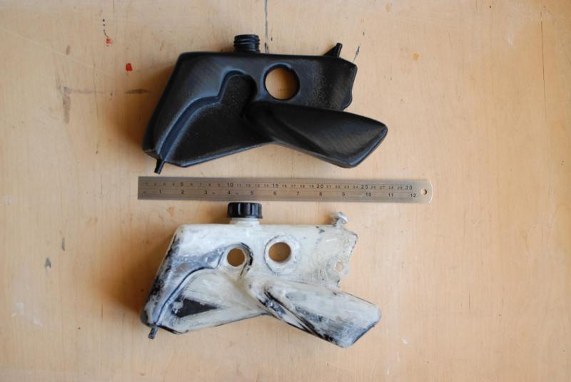 expansion tank for motorcycle