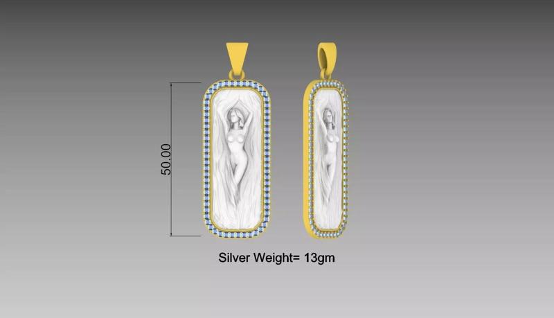 Beauty Stylish Diamond Pendant