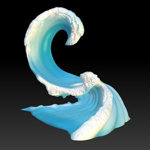 Pokemon Diorama Ocean Waves