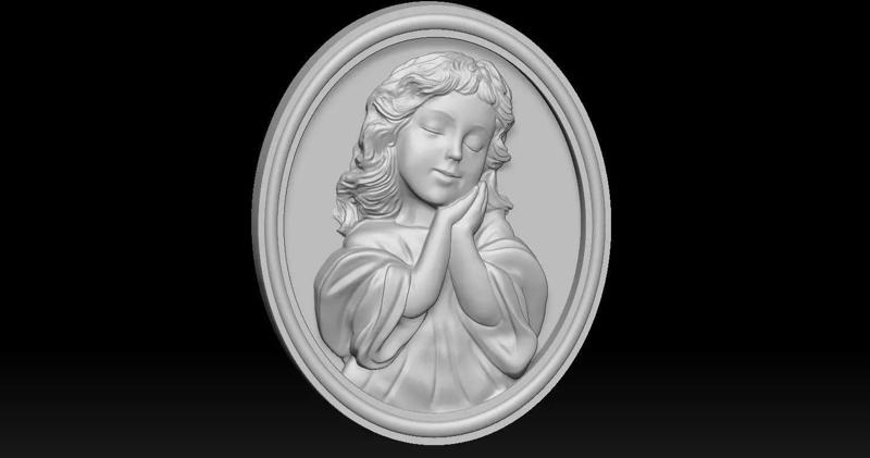 Baby girl cute Pendant