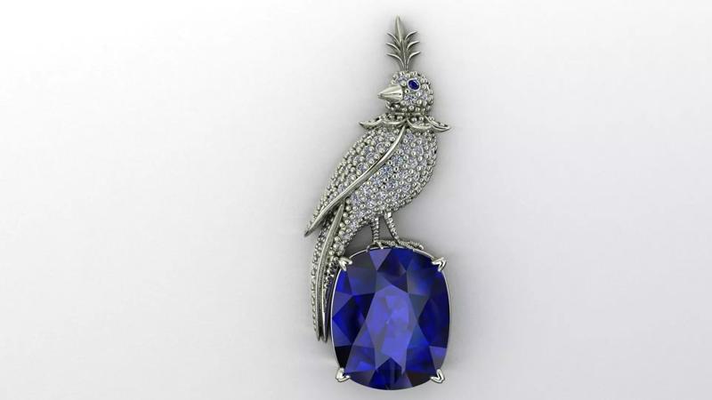 BIRD MODEL PENDANT