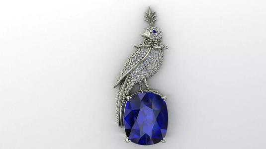 BIRD MODEL PENDANT