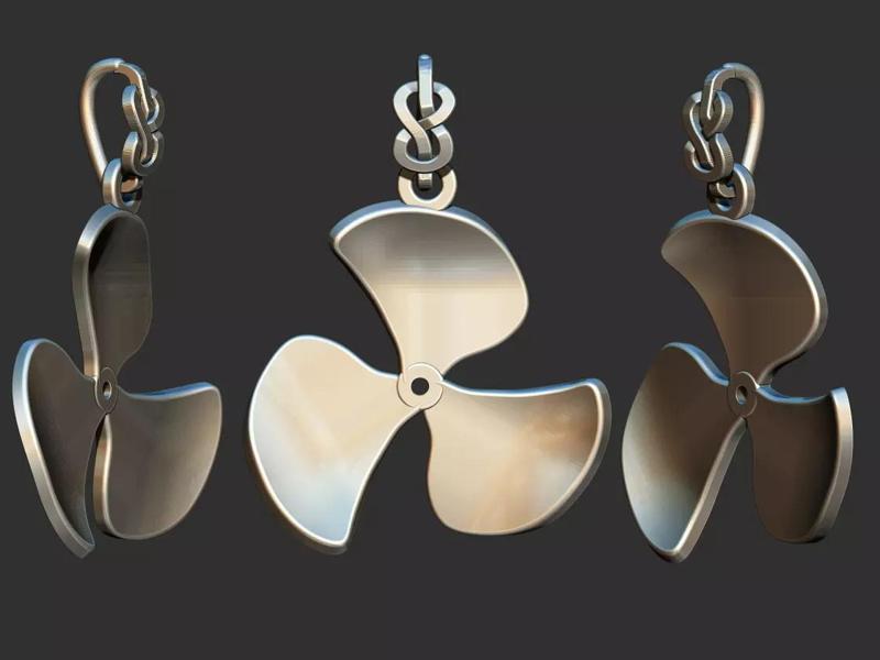 Boat Propeller Pendant - Helice