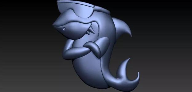 Blue Shark Pendant