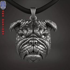 animal Pendant Jewelry Bulldog version 1