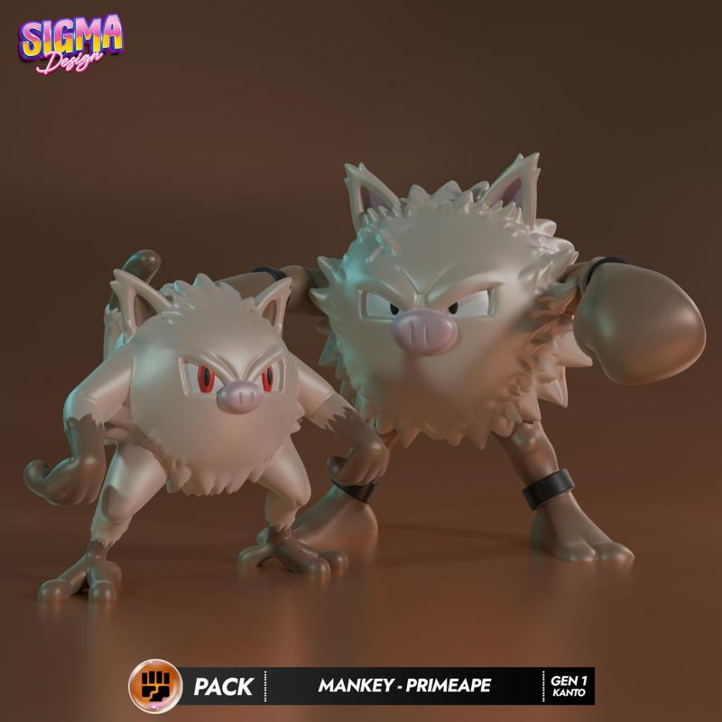 pack - mankey primeape
