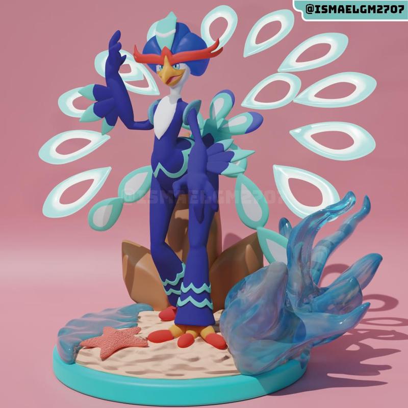 Pokémon Diorama - Quaquaval