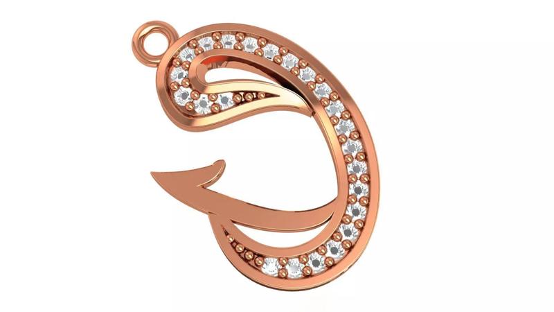 Australian Pelican Charm Pendant