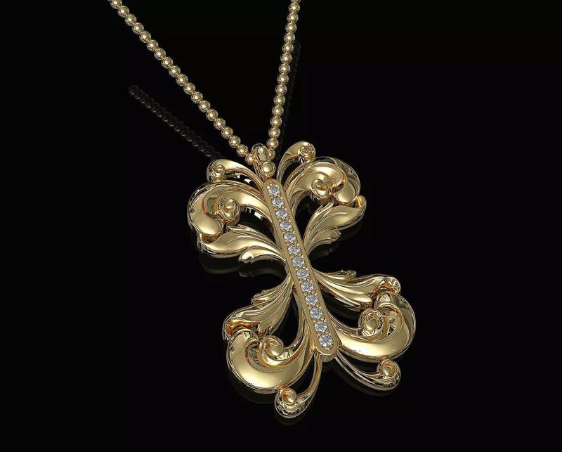 brilliant fantasy pendant