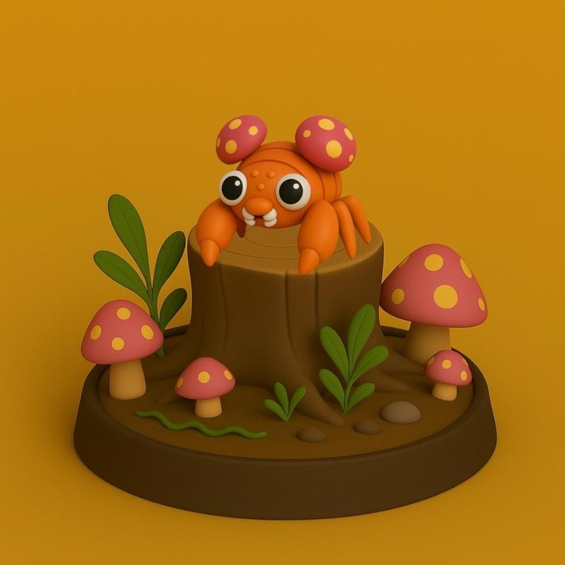 Pokemon battle style - Paras #046