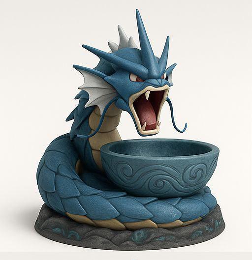 Gyarados Key Bowl Holder