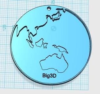 Earth Medal-Big3D