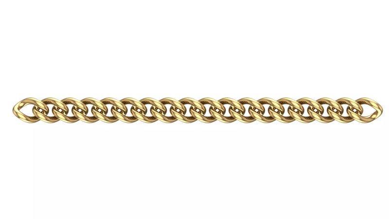 3d chain cuban model