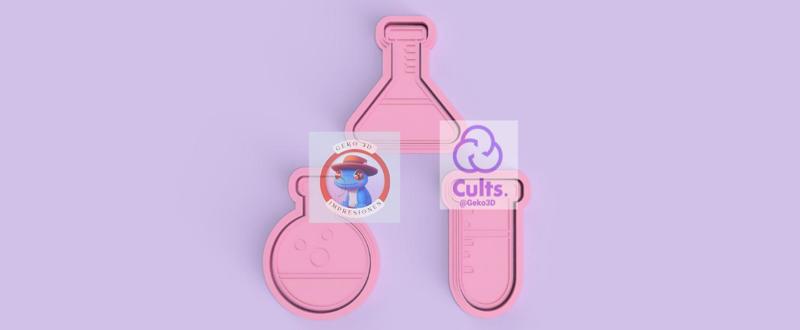 Chemistry cookie cutter set (chemistry cookie cutter set)