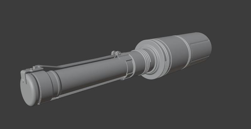 RKG-3 Russian grenade with RKG-3em top indent