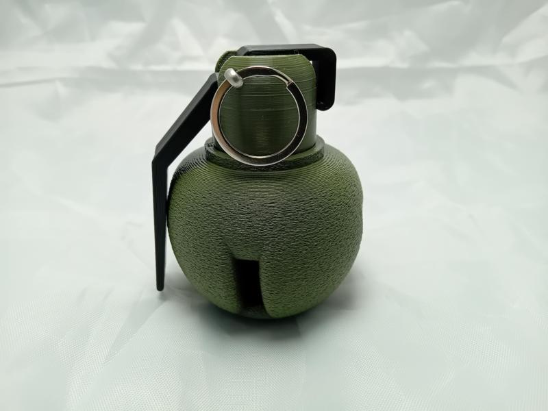 Airsoft Grenade M67 Impact Cap Conventional Fuze Cap Gun Ring M67 Style Sound Grenade "Meteorite" Reusable Grenade