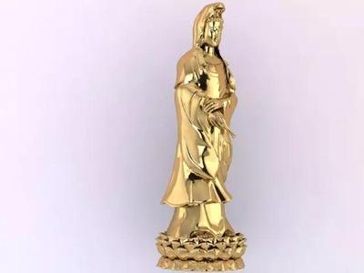 Buddha Models Elevating Spiritual Art in the Digital World
