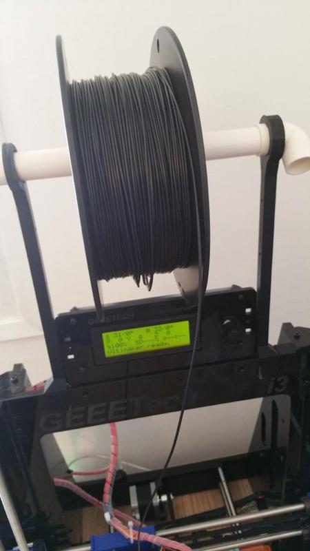 Geeetech I3 pro 8mm Acrylic Filament Holder