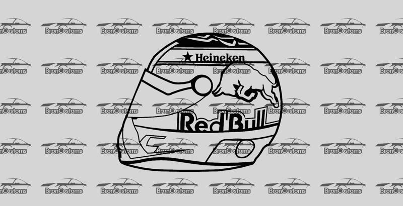 Redbull Max Verstappen 2025 HELMET
