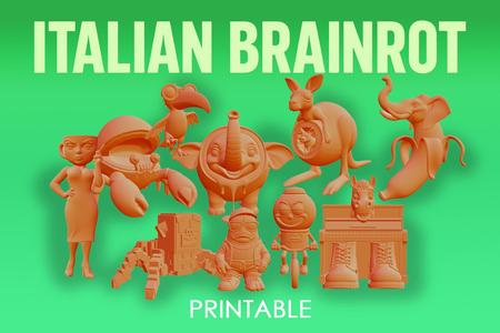 Italian brainrot Characters v4