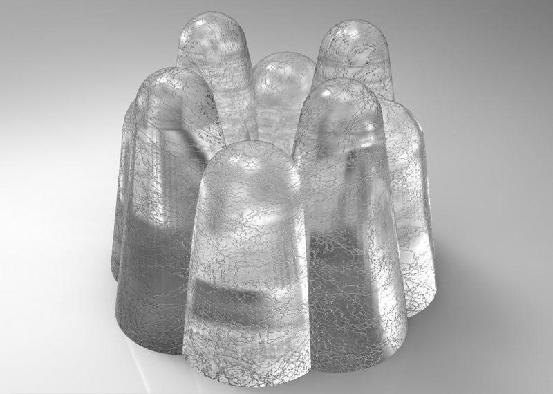 Vacuum forming mold masters for making ice luminaries