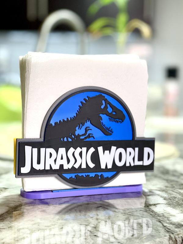 Jurassic World Napkin Holder