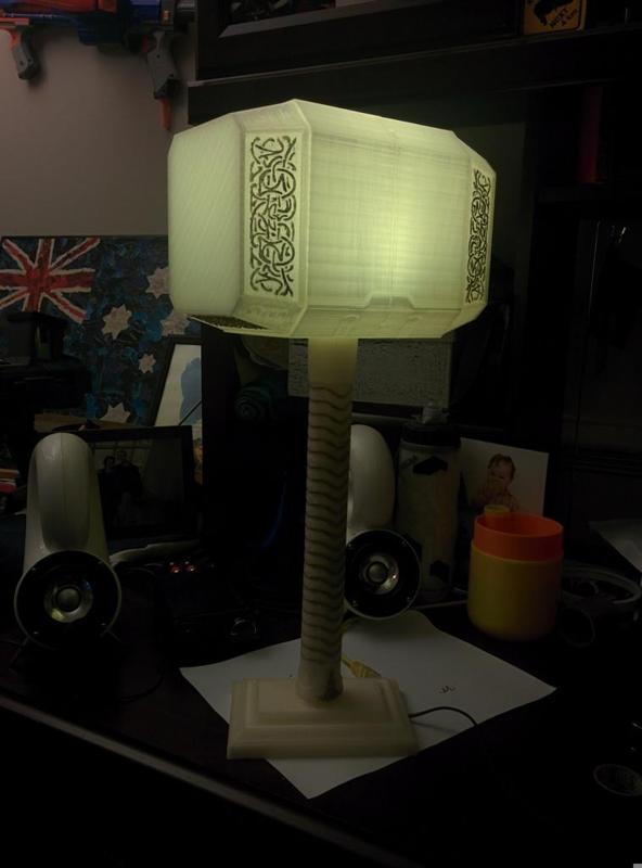Mjolnir Lamp