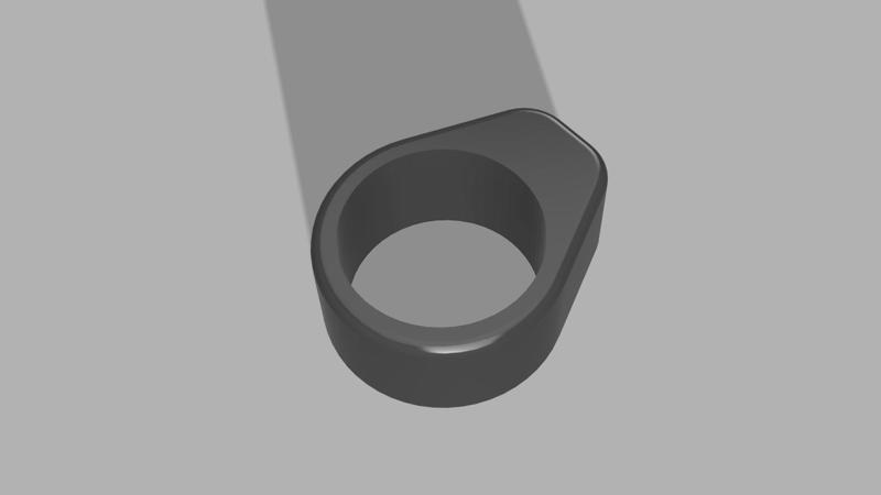 31mm rock shox bars protection rubber.