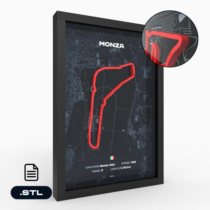Monza 3D Racing Track