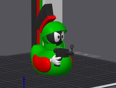 Marvin The Martian Duck (Full Color) Bambu Ready