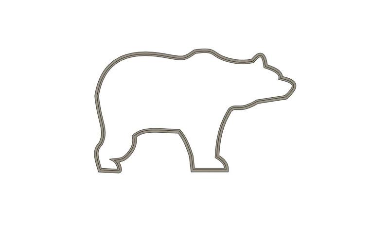 cookie cutter bear