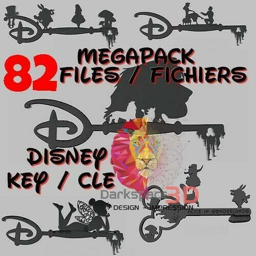 Mega Pack 82 disney Key