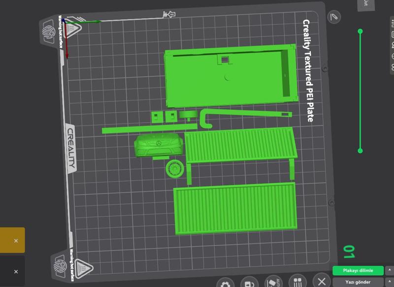 mercedes c63 garage keychain