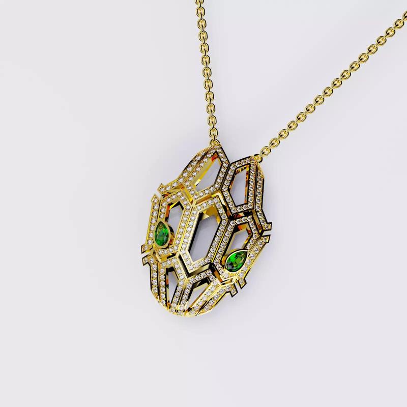 Pendant  Necklace Serpenti