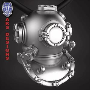 biker Pendant Jewelry Diving Mask 1