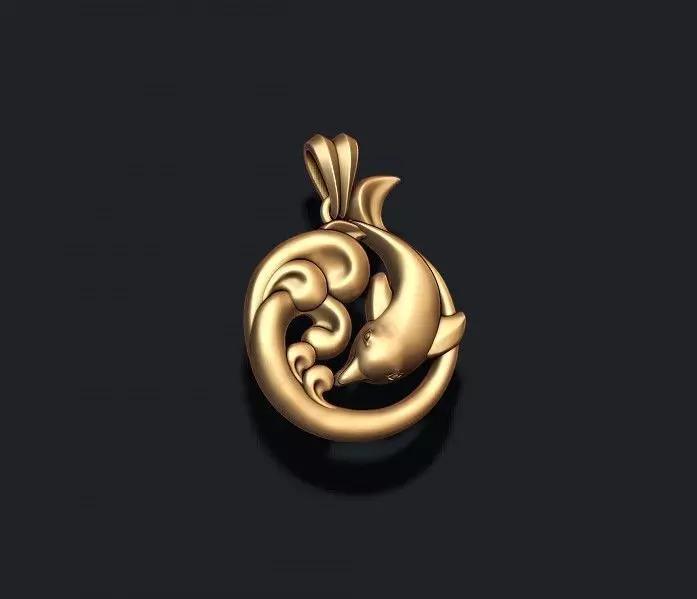 Dolphin pendant