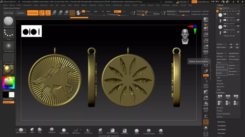 horse and girl jockey jewelry pendant 3D printable file