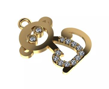 monkey logo jewelry