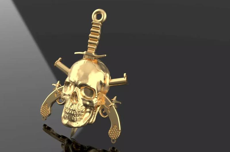 Skull Pendant BOPE