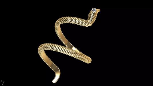 snake ring stl verified