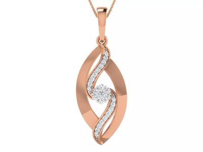 High Jewelry Pendant Earrings Set 3dm stl obj mtl gltf glb