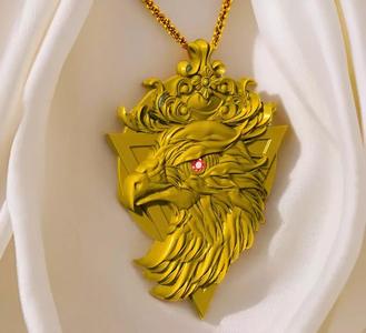Majestic Eagle Pendant - High-Detail