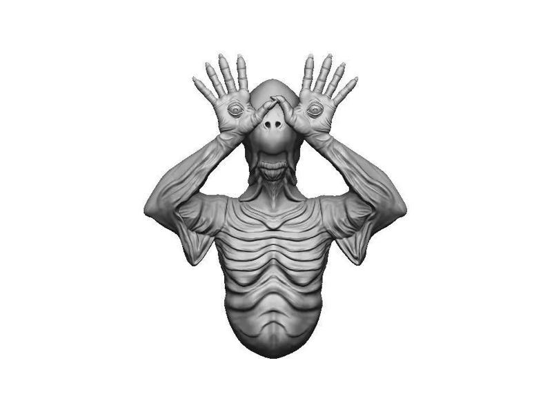 Labyrinth of the Faun witch 3D print model