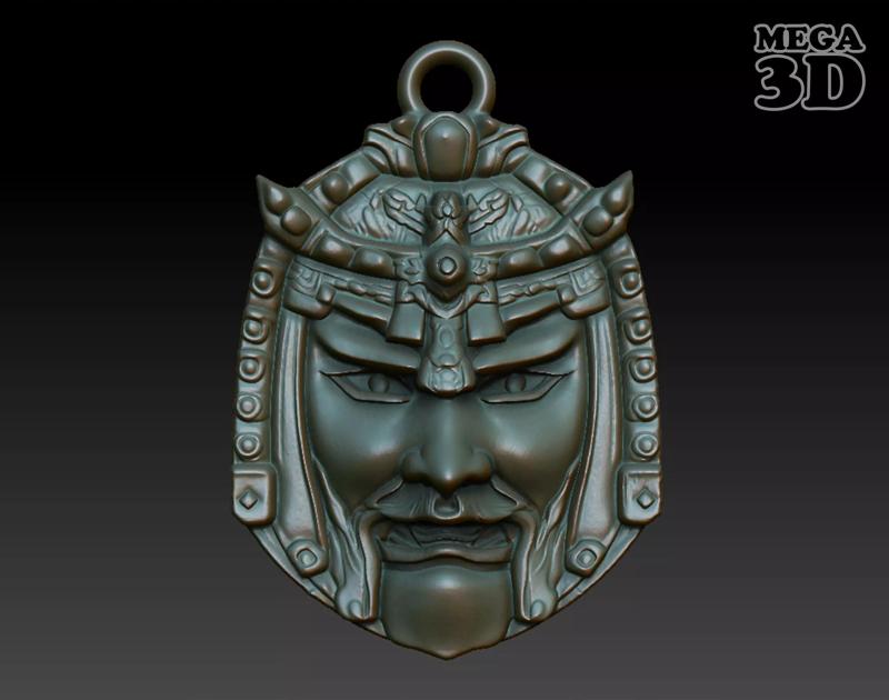 Samurai Pendant 01 230614
