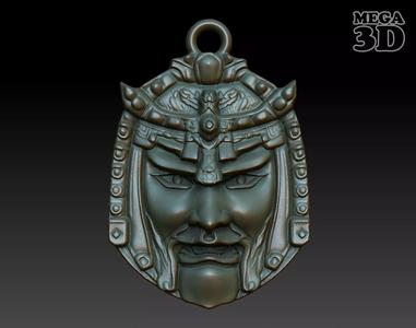 Samurai Pendant 01 230614