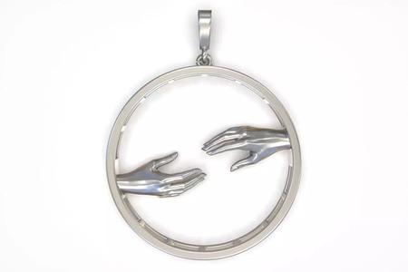 Hands Pendant Necklace
