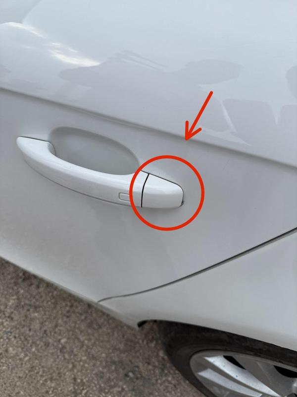 Audi A4 door handle cover
